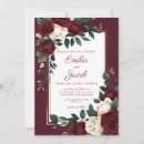 Search for wine red wedding invitations Chic