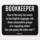 Search for bookkeeping mousepads Bookkeeper