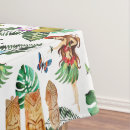 Search for tiki tablecloths Luau