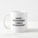 Search for funny marathon mugs Run