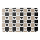 Search for heart bath mats Trendy