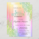 Search for modern sweet 16 invitations unique
