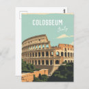 Search for colosseum postcards Italian vacation