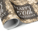 Search for happy 60th birthday wrapping paper Gold