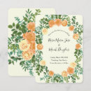 Search for peach and ivory wedding invitations Floral