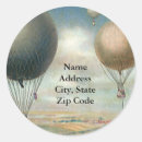Search for vintage steampunk stickers Dirigible