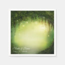 Search for enchanted forest napkins Birthday