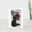 Search for vintage black cat christmas cards Cats