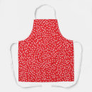 Search for modern retro aprons Red