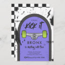 Search for skateboarding invitations Urban sports party