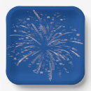 Search for red and blue paper plates Fireworks
