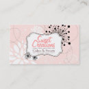 Search for creation business cards Bakery