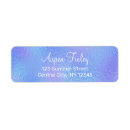 Search for shimmer return address labels Foil