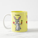 Search for cartoon bunny mugs Rabbit