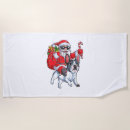 Search for santa claus beach towels Puppy