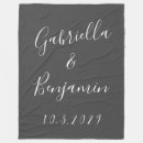 Search for name blankets Black and white