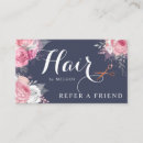 Search for hairdresser referral cards Modern