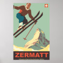 Search for zermatt posters Ski