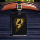 Search for black adam luggage tags Lightning bolt icon