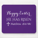 Search for happy easter mousepads Christian