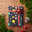 Search for constellations wrapping paper Planets