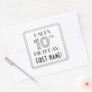 Search for 10th birthday stickers 10 years old