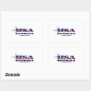 Search for georgia shape stickers Usa
