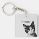 Search for black cat key rings Kitty
