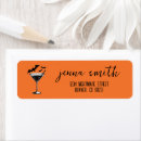 Search for martini return address labels Party