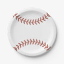 Search for baseball baby shower plates Little slugger