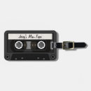 Search for cassette tape luggage tags Music