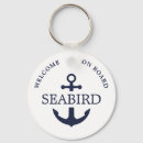 Search for nautical anchor key rings Welcome aboard