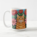 Search for ginger cat mugs Flowers