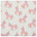 Search for unicorn fabric Whimsical