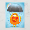 Search for romantic cat postcards Heart