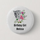 Search for leopard badges Watercolor