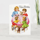 Search for vintage cake birthday cards Children