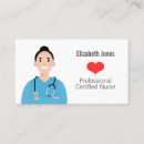 Search for physician assistant business cards Stethoscope