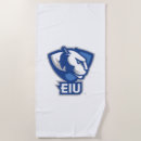 Search for college beach towels Eastern illinois university logo