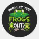 Search for frog lover stickers Funny