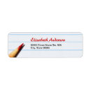 Search for writers return address labels Teacher