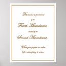 Search for fourth amendment posters Constitution