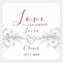 Search for candy wedding stickers Elegant