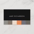 Search for colour consultant business cards Pattern