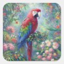 Search for bird paintings stickers Parrots