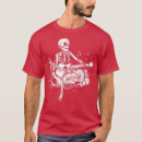 Search for skeleton playing guitar tshirts Band