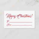 Search for blank enclosure cards Elegant