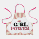 Search for girl power aprons Chef