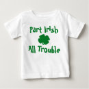 Search for shamrock baby shirts Irish heritage