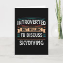 Search for skydiving birthday cards Parachutist
